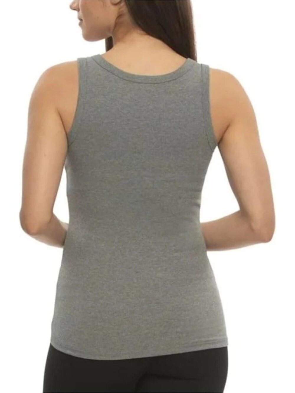 NWT Felina Women's XL Ribbed Tank Tops 3-Pack Soft Cotton StretchB0741 - Picture 2 of 7